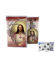 Rosary: Glass Beads with SHJ Prayer Book (RK70001)