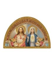 Plaque: Arch - SHJ & Immaculate Heart of Mary (PL47003)