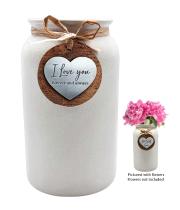 Heartfelt Mason Vase: Love (HV8505)