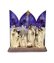 Nativity Scene: Holy Family and Wise Men (NS10418)