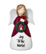 Little Blessing Angel: Christmas Joy - Wreath (ST10401)