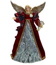 Tree Topper: Red Angel (TT10438)