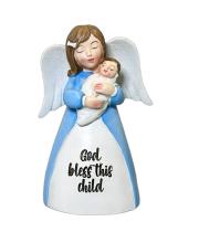 Little Blessing Angel: God Bless This Child - Blus (ST6327)