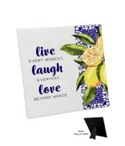 Plaque: Amalfi - Live Laugh Love (AM7700)