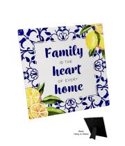 Plaque: Amalfi - Family Heart Home (AM7705)