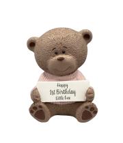 Teddy Bear Moments: 1st Birthday - Girl (TM7558)