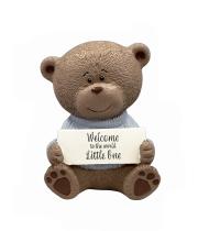 Teddy Bear Moments: Welcome Little One - Blue (TM7561)